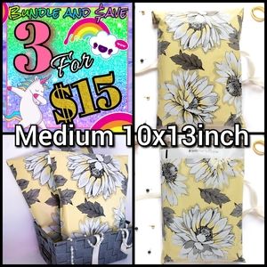 Poly mailers 10x13" sunflower